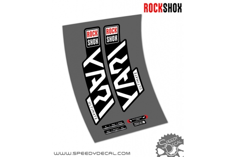 Rock shox Yari RC Ultimate anno 2020- adesivi per forcella