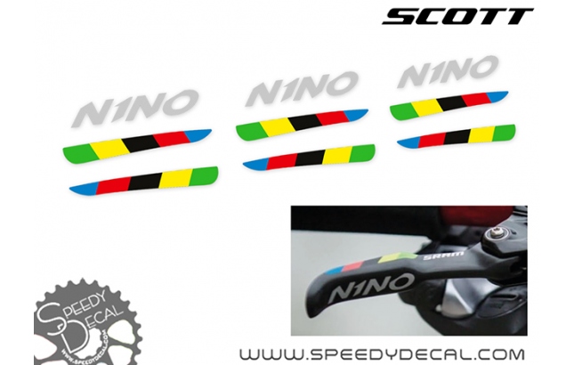 Sram Level Nino Schurter Edition N1ino - adesivi per freni
