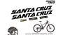 Santa Cruz Tallboy CC 2020  - kit adesivi telaio