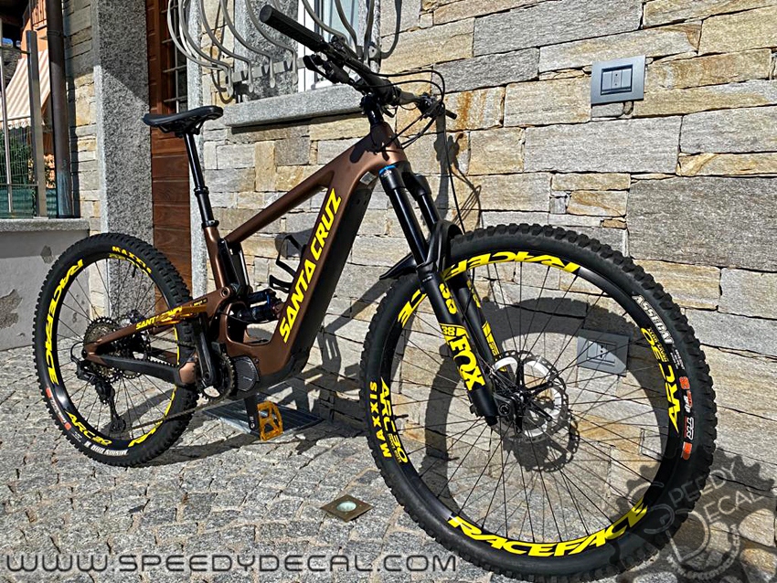 Adesivi bicicletta RACEFACE aeffect mountain ruota set di adesivi MTB bike  rim decal - AliExpress