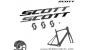 Scott Foil RC 2022 - kit adesivi telaio