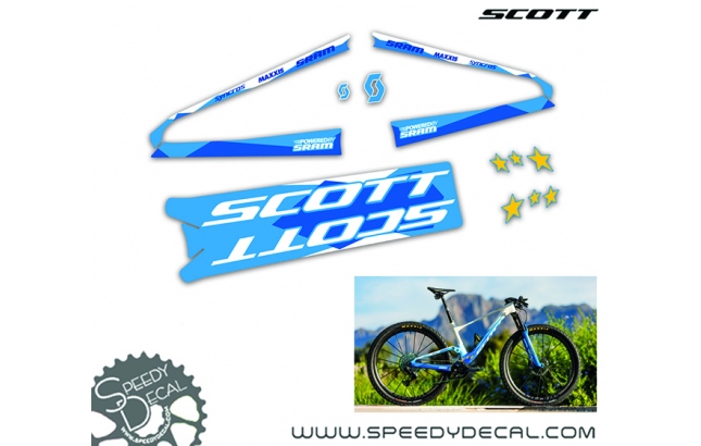 Adesivi per decalcomanie per cerchioni Scott Bike su misura. Adesivi Scott  sulla bici -  Italia