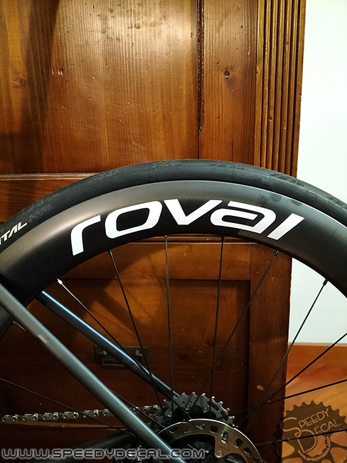 Roval Rapide CLX II Disc - adesivi per ruote