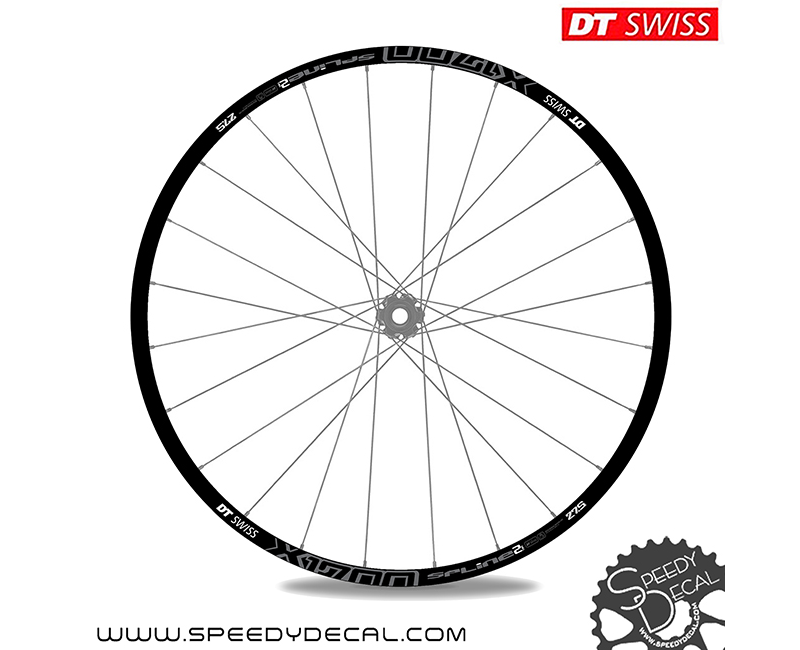 DT Swiss X1700 Spline 2 27.5 adesivi per ruote