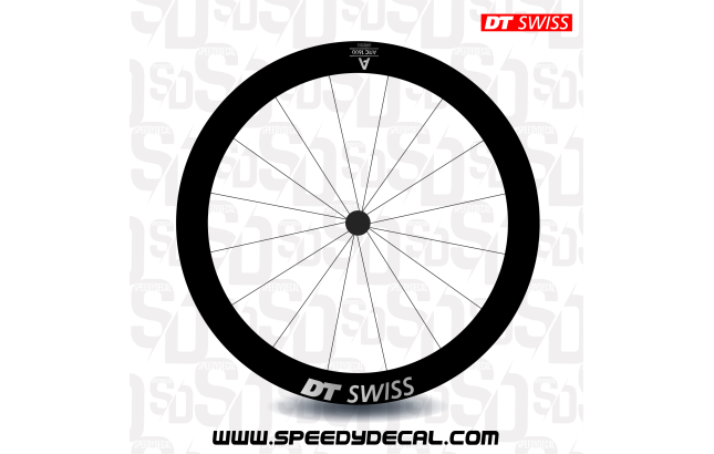 Dt Swiss arc 1600 dicut 55mm 2025 - adesivi per ruote