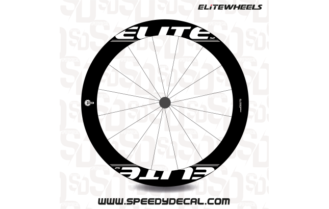 ELITEWheels EDGE 2.0 52 mm - adesivi per ruote