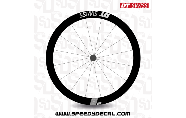 DT Swiss Arc 1100 Dicut 48 mm rim brake - adesivi per ruote