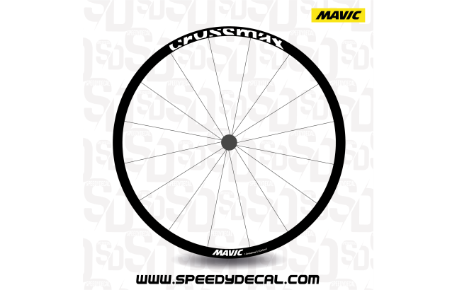 Mavic Crossmax S carbon - adesivi per ruote